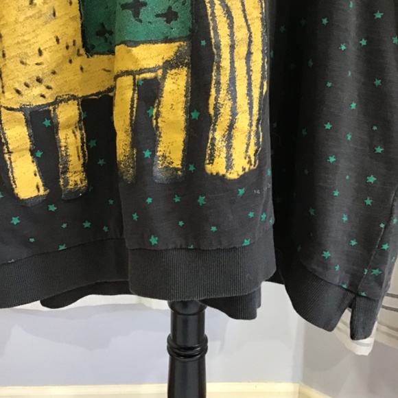 YSBS Men Size 2XL Rare Oversized T-Shirt Short Sleeve Camel Graphic Star Boho - Picture 5 of 10